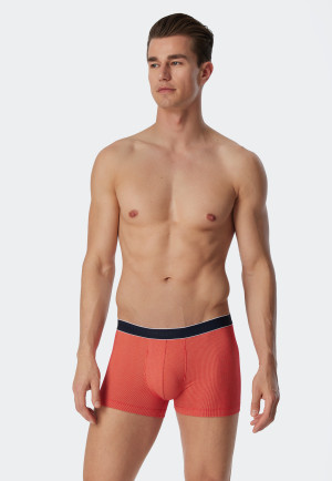 Shorts Modal gestreift rot/weiß - Duality Function
