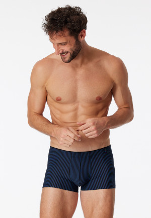 Shorts rayés bleu marine et noir - Long Life Soft