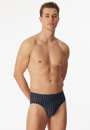 Supermini 3er-Pack Organic Cotton uni/geringelt mehrfarbig - 95/5