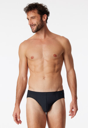 Supermini rayé bleu-noir - Long Life Soft