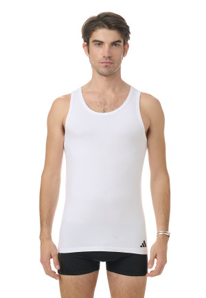 Tanktop 2-pack Wit - ADIDAS