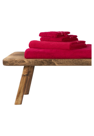 Washcloth Skyline Color 16x22 red - SCHIESSER Home