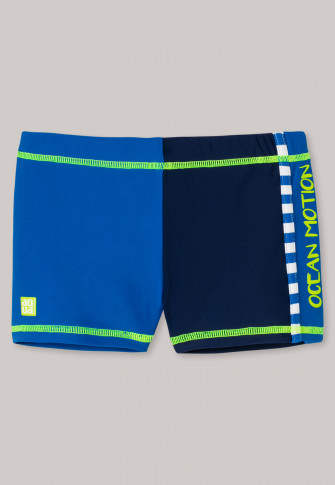 bright colored swim trunks