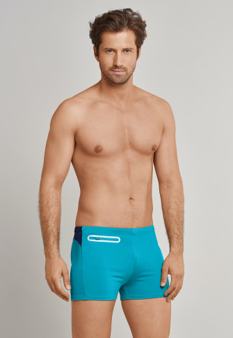 retro swim trunks