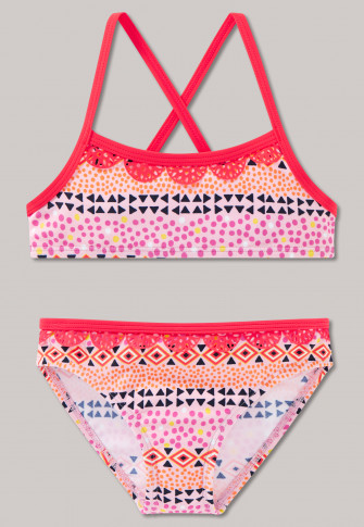 multi coloured bikini