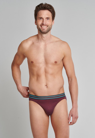 Rio Bikini Burgundy Pique Schiesser
