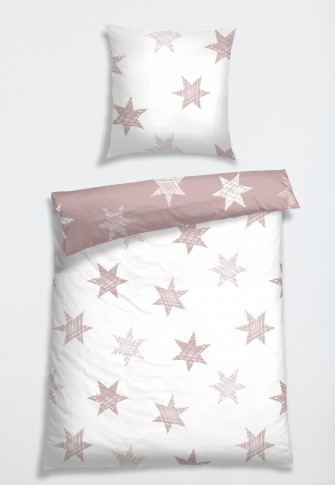 Reversible Bed Linen 2 Piece, Dusky Pink Duvet Cover Nz