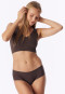 Culotte sans coutures marron foncé - Invisible Cotton
