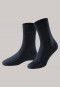 Herrensocken merzerisierte Baumwolle nachtblau - selected! premium