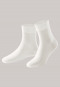 Chaussettes pour femme Lyocell blanc cassé - selected! premium