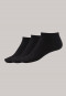 Men's 3-pack stay fresh black sneaker socks - Bluebird