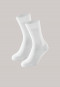 Confezione da 2 calzini da donna stay fresh di colore bianco - Bluebird