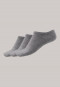Damensneaker 3er-Pack stay fresh silbergrau-melange - Bluebird