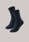 Women's socks 2-pack, midnight blue - Long Life Cool