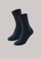 Damensocken 2er-Pack nachtblau - Long Life Cool