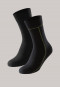 Men's socks 2-pack stay fresh black/green - Bluebird