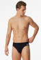 Rio-Slips 3er-Pack Streifen schwarz - 95/5