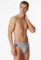 Rioslips 3-pack streepjes grijs-gemêleerd - 95/5