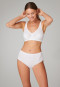 Midi panty 3-pack organic cotton white - 95/5