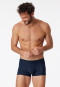 Korte broek met navy-zwarte strepen - Long Life Soft