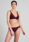 Panty lace burgundy - Feminine Lace