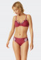 Underwire bra spacer cup lace berry - Summer Floral Lace