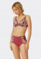 Slip a vita alta in microfibra sostenibile, pizzo, bacca - Summer Floral Lace