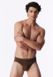 Supermini slip met patroon, kleur toffee - 95/5