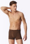 Patterned toffee-colored shorts - 95/5