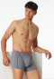 Shorts Organic Cotton gemustert nachtblau - 95/5