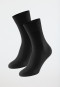 Herrensocken 2er-Pack schwarz - 95/5