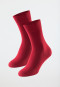 Men's socks 2-pack organic cotton red - 95/5