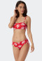 Slip midi per bikini regolabile in altezza sui fianchi, coralli, rosso - Mix & Match Coral Life