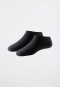 Damensneaker 2er-Pack schwarz - 95/5