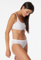 Rio-Slip Doppelripp Organic Cotton weiss - Pure Rib