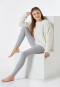 Schlafanzug lang Fleece off-white - Teens Nightwear
