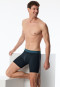 Long-Shorts 2er-Pack Organic Cotton Webgummibund mehrfarbig - 95/5