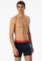 Long-Shorts 2er-Pack Organic Cotton Webgummibund mehrfarbig - 95/5