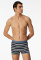 Shorts 3-pack Organic Cotton woven elastic waistband plain/stripes multi-colored - 95/5