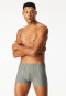 Lot de 3 shorts en coton bio uni/rayé multicolore - 95/5