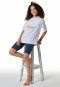 Schlafanzug kurz Organic Cotton graphit - Nightwear