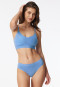 Bustier naadloze uitneembare pads lichtblauw - Casual Seamless