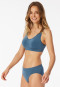 Soft bra with removable pads atlantic blue - Classic Seamless