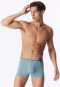 Modal short met patroon, ijsblauw - Long Life Soft