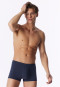 Shorts van modalvezel met patroon, diepblauw - Long Life Soft