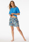 Loungehose kurz Viskose multicolor bedruckt - Mix+Relax