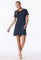 Camicia da notte a maniche corte blu scuro - Casual Essentials