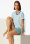Schlafanzug kurz jade- Casual Essentials