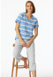 Schlafanzug 3/4-lang hellblau - Casual Essentials