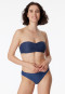 Bikini Bandeau Top Variabele Bandjes Blauw - Aqua Mix & Match